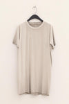 BORIS BIDJAN SABERI Short Sleeve T-Shirt TS ONE PIECE ST RF F035 Faded Light Gray 9 PBBS21